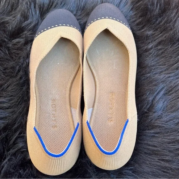 Rothy’s Color Block Rounded Toe Flats - Picture 7 of 13